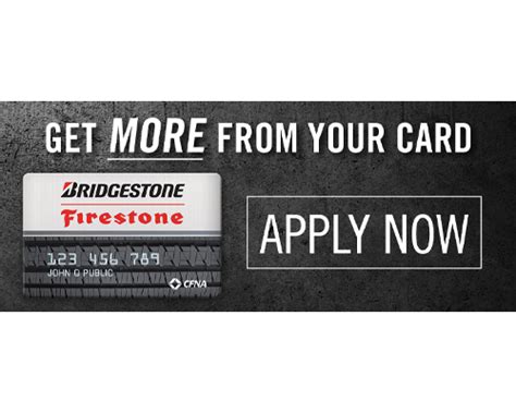 bridgestone credit card accepted